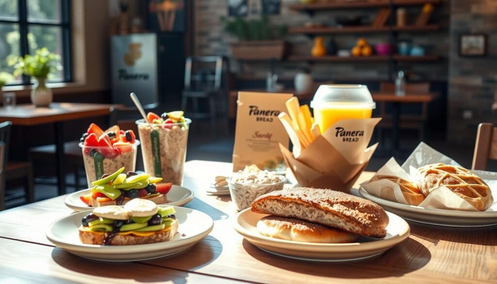 Panera Bread breakfast menu