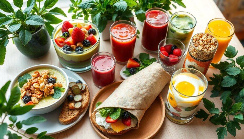 healthy breakfast fast food